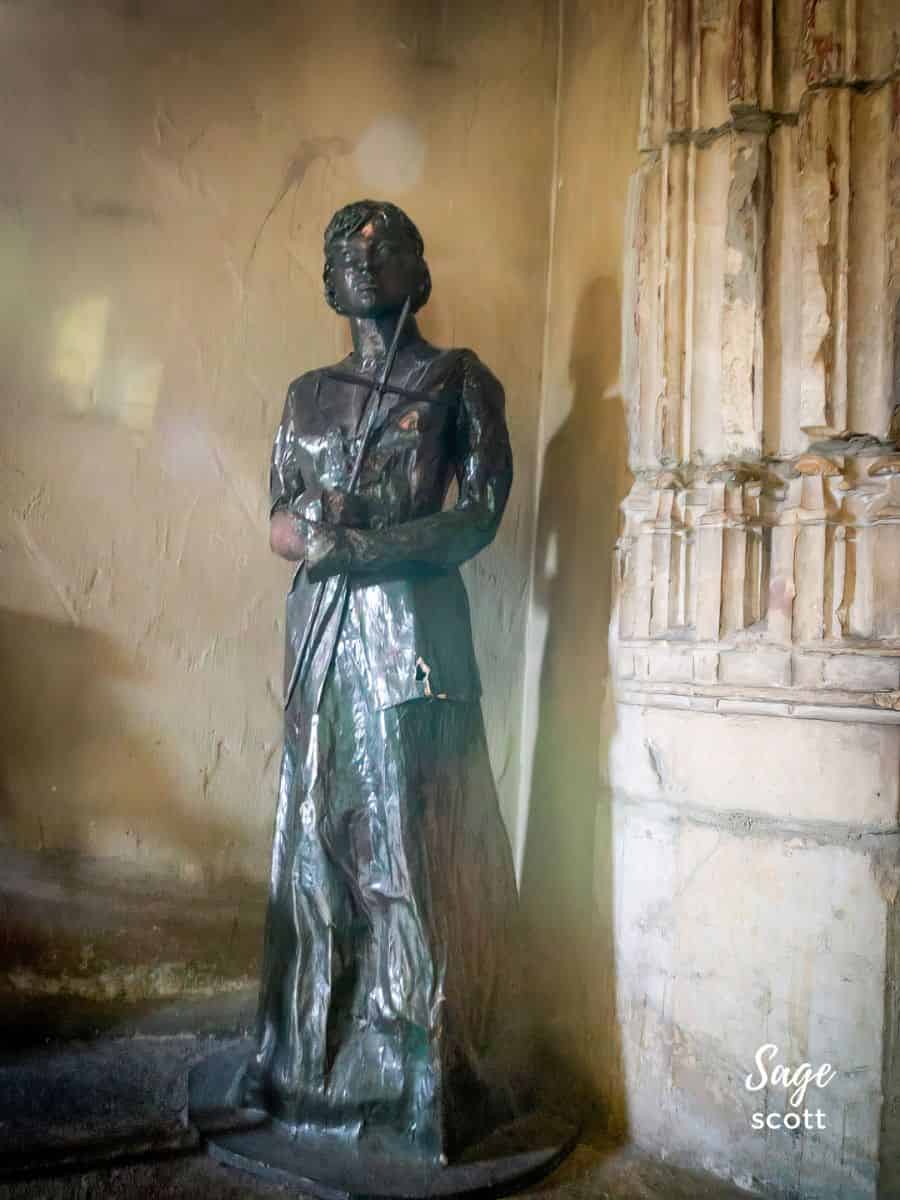 Statue of Joan of Arc in Milwaukee